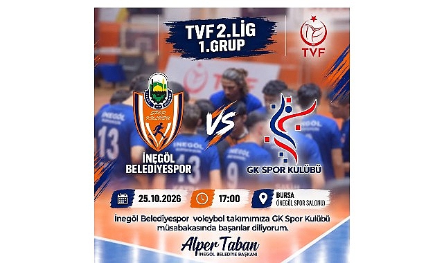 İnegöl Belediyespor Filede Güner Karakaya’yı Konuk Ediyor