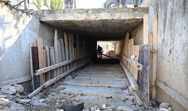 Kemer’de altyapı çalışmaları